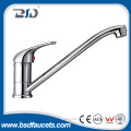 popular style single-lever single handle chrome deck brass sanitary ware commercial kitchen sink faucet wholesale price in China